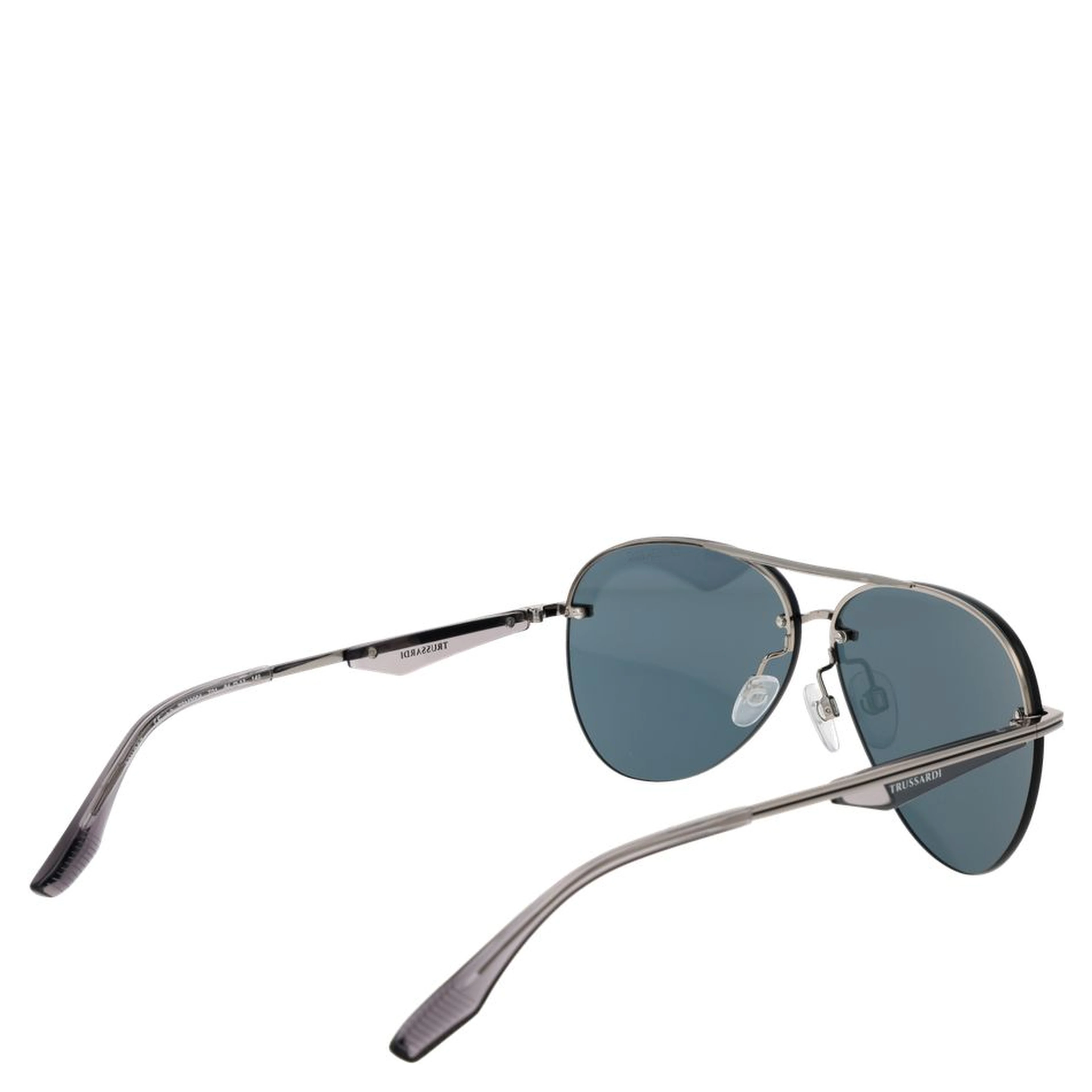 Gray Metal Sunglasses