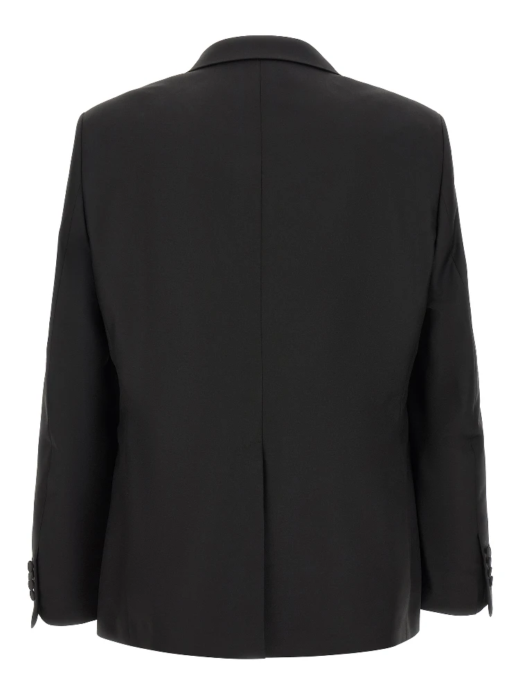 Black Virgin Wool Two-Piece Suit alternative