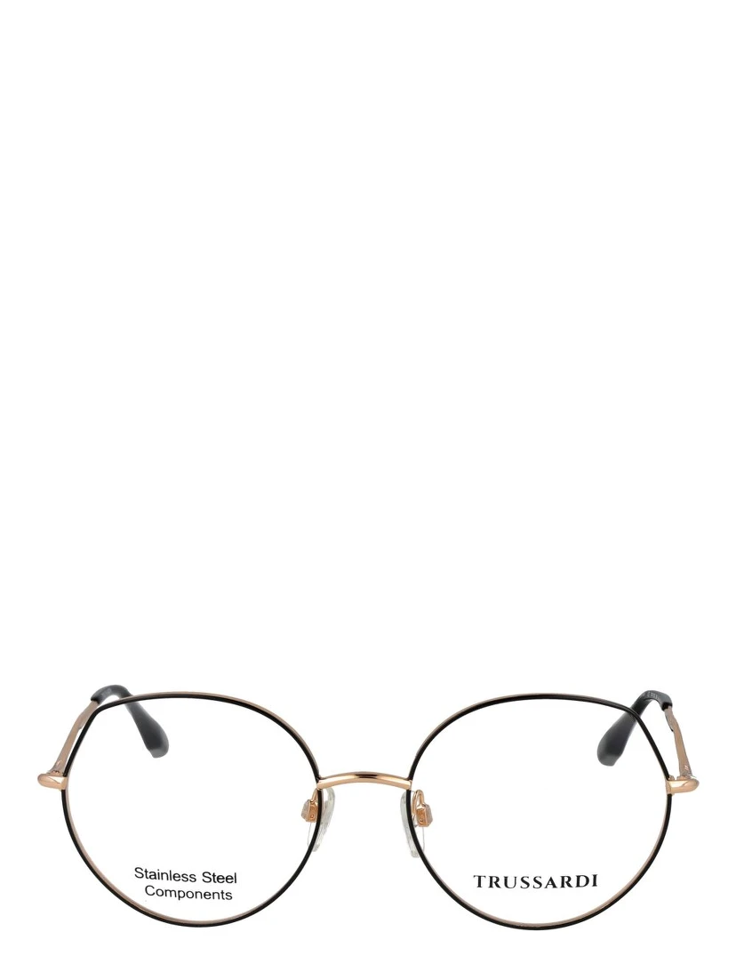 Black Stainless Steel Glasses (Frames)