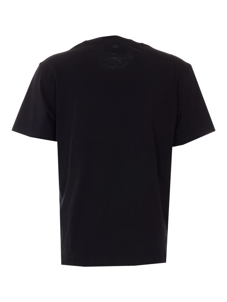Ami Alexandre Matiussi T-shirts and Polos Black alternative
