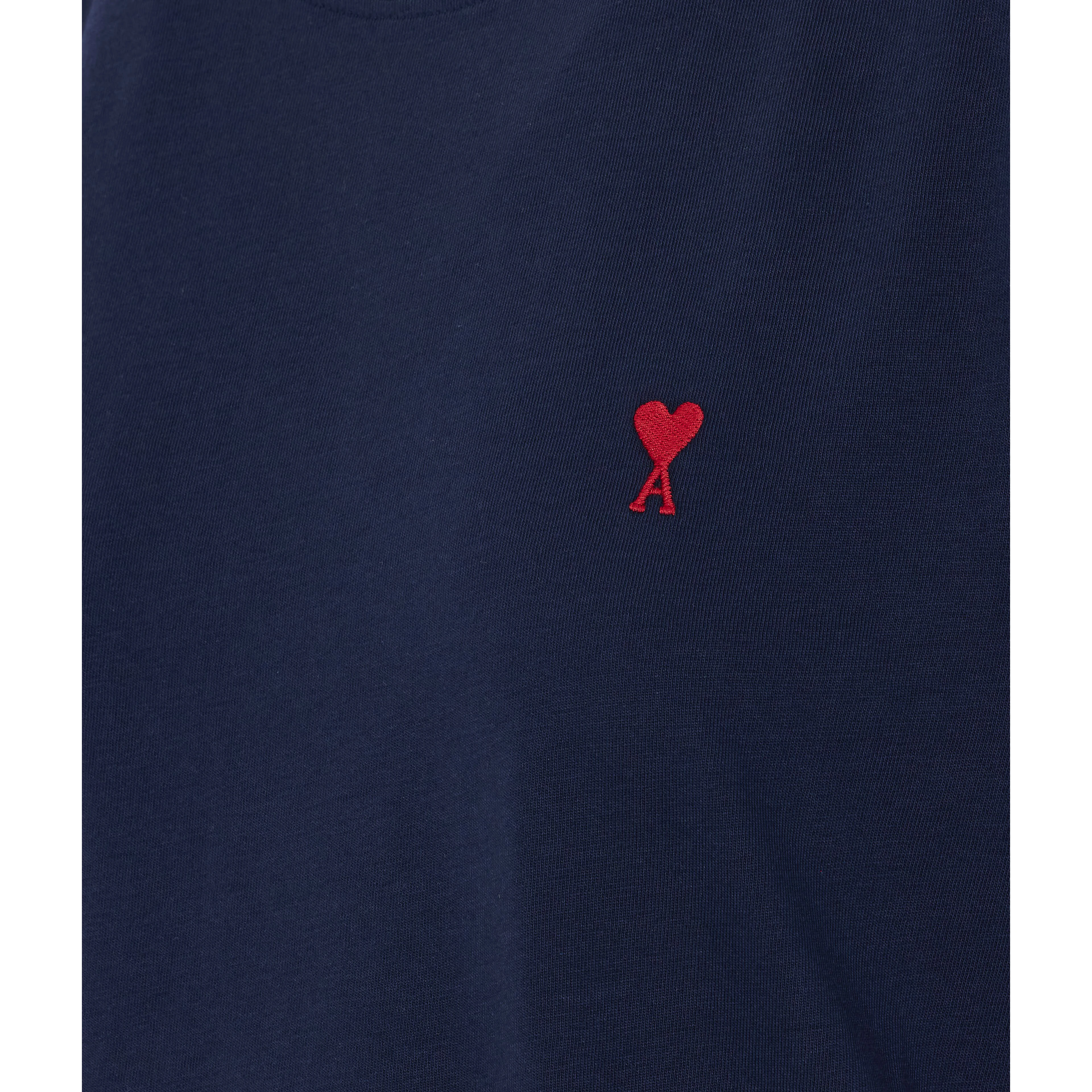 Ami Alexandre Matiussi T-shirts and Polos Blue