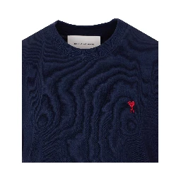 Ami Alexandre Matiussi T-shirts and Polos Blue