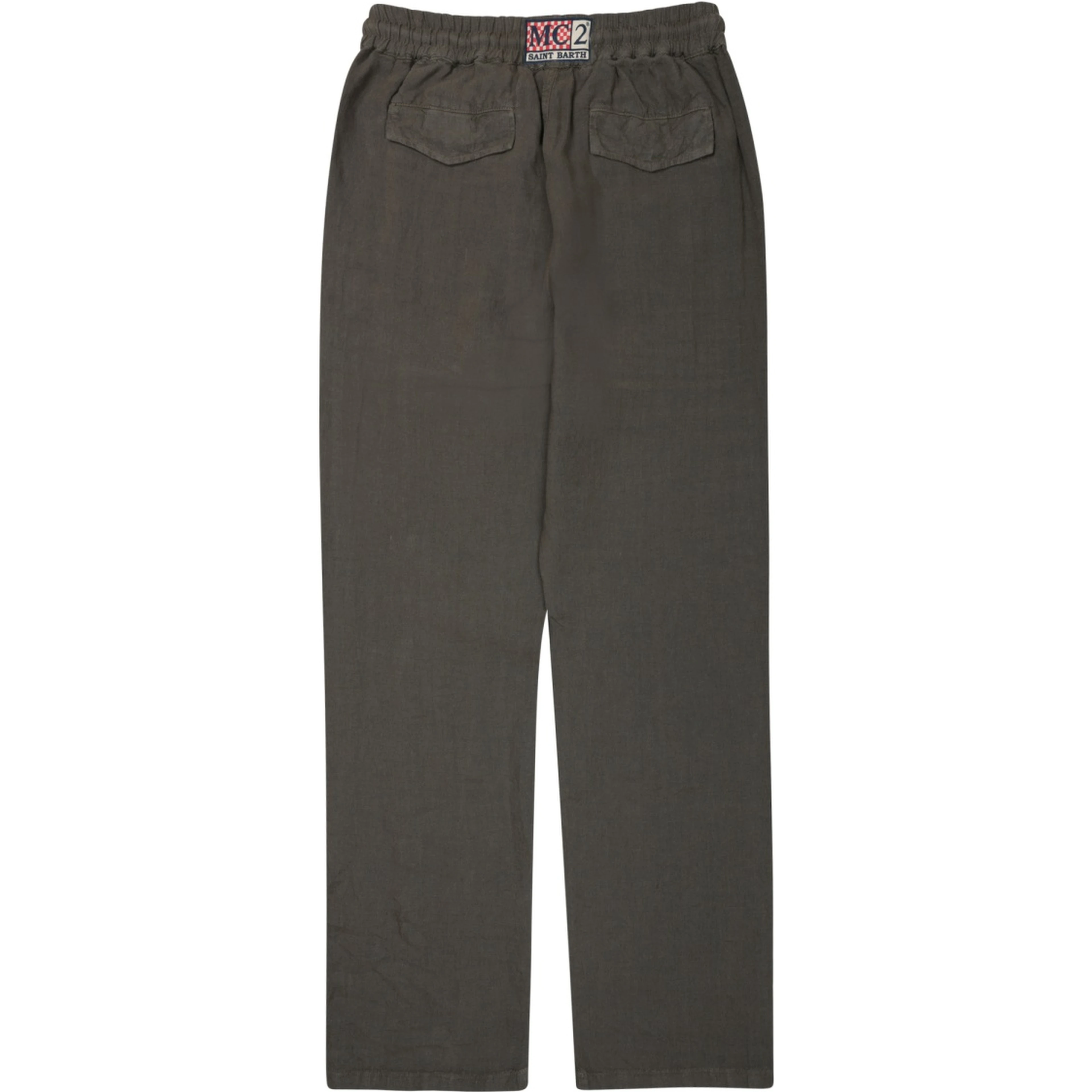 PANTALONE "CALAIS" IN PURO LINO