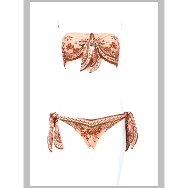 BIKINI "ASTER" CON DETTAGLIO FOULARD