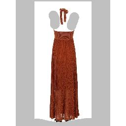 ABITO METALLIZZATO "INDRA" CON SCOLLO ALL'AMERICANA