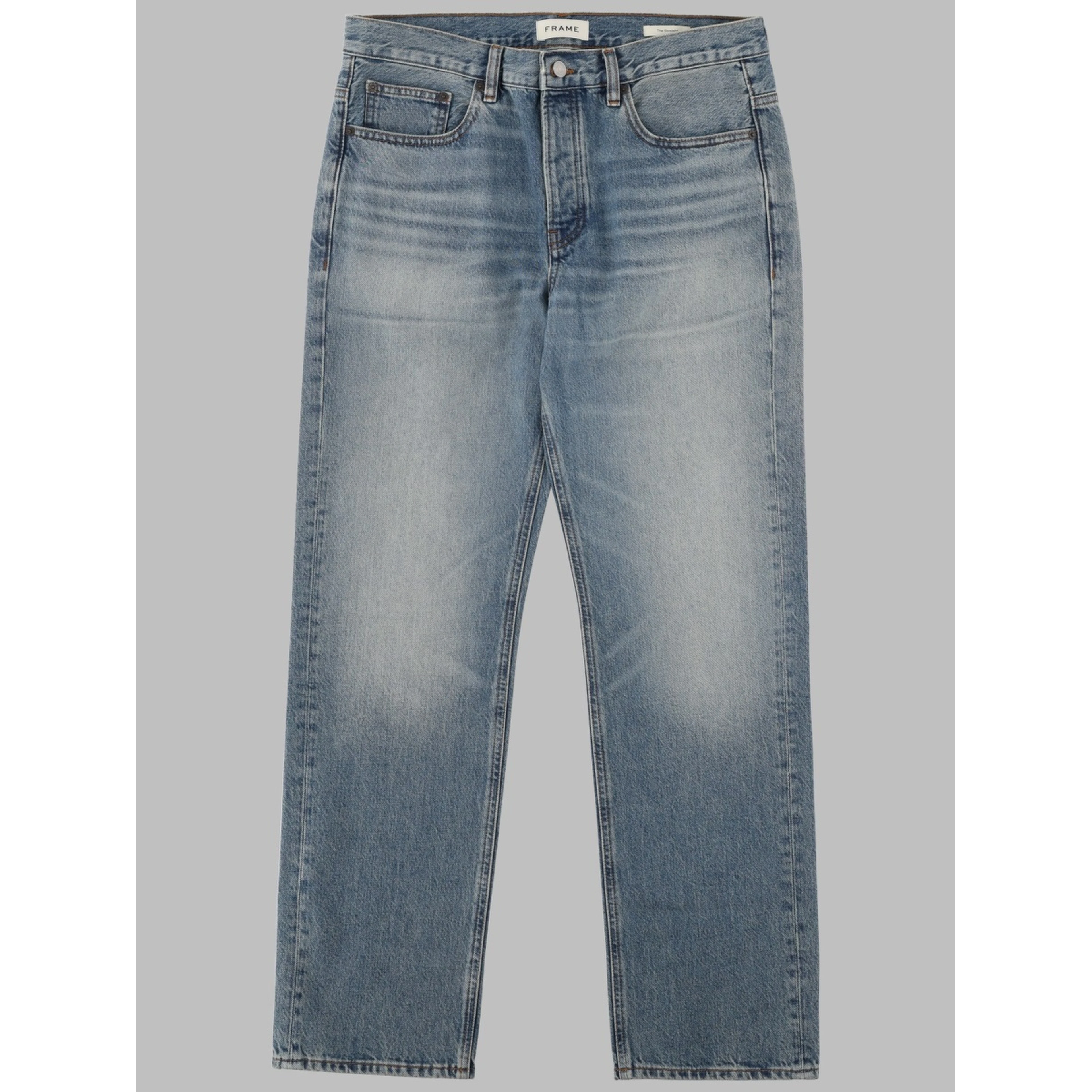 JEANS DRITTO IN DENIM DI COTONE