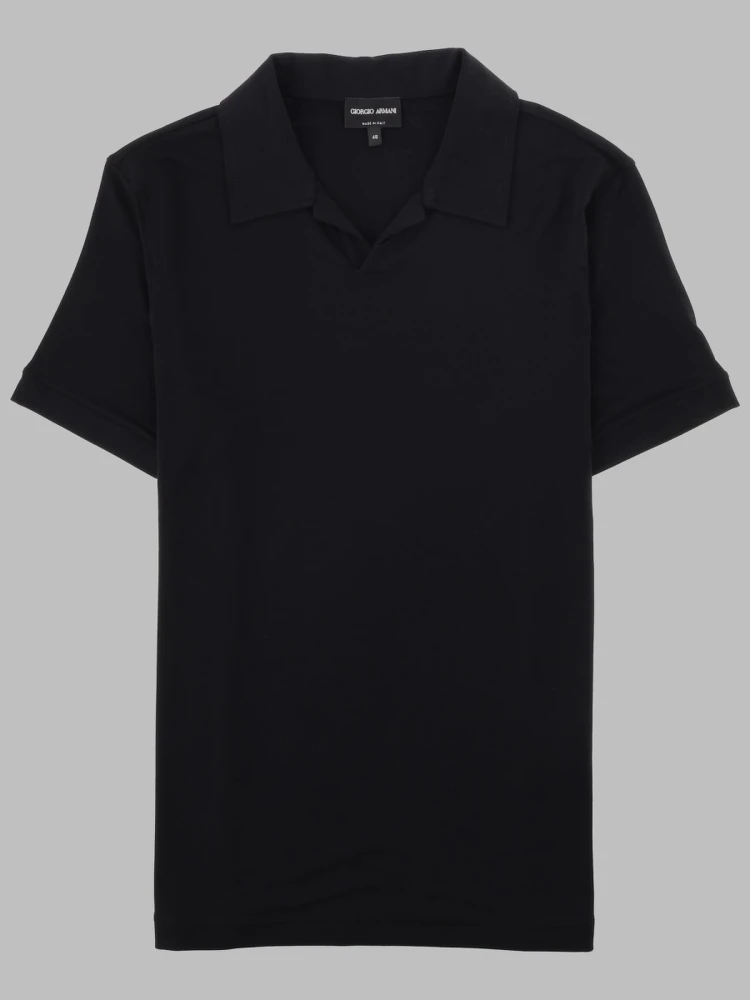 POLO IN JERSEY DI VISCOSA STRETCH