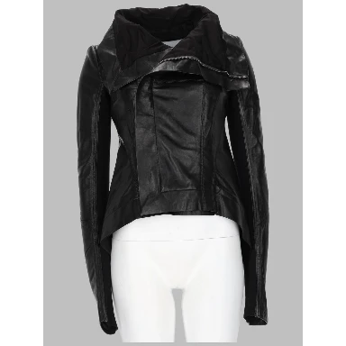 GIACCA BIKER IN PELLE "NASKA"