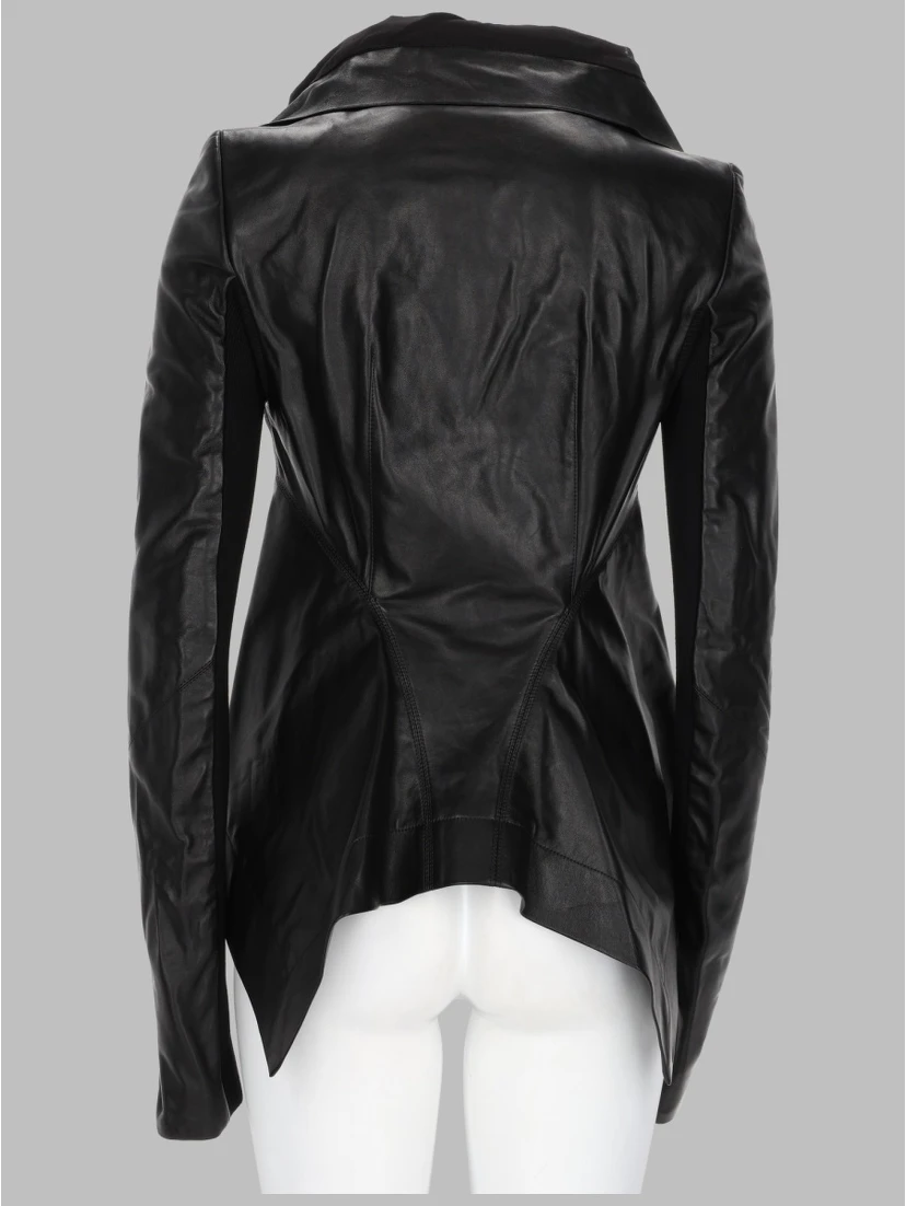 GIACCA BIKER IN PELLE "NASKA"