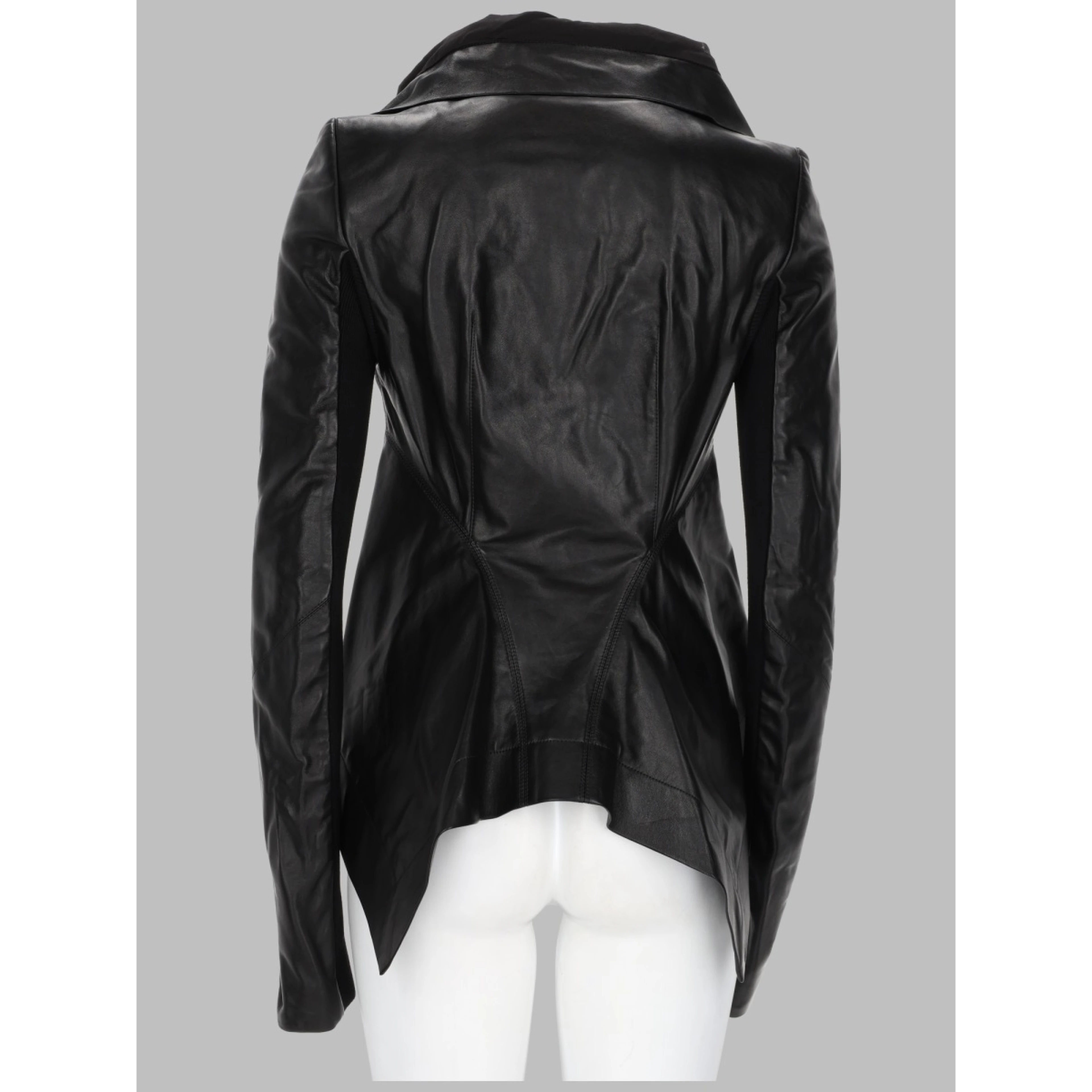 GIACCA BIKER IN PELLE "NASKA"