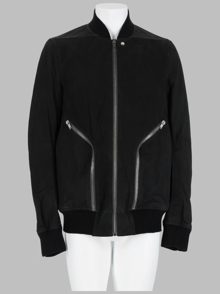 BOMBER IN PELLE "HEIZER FLIGHT"