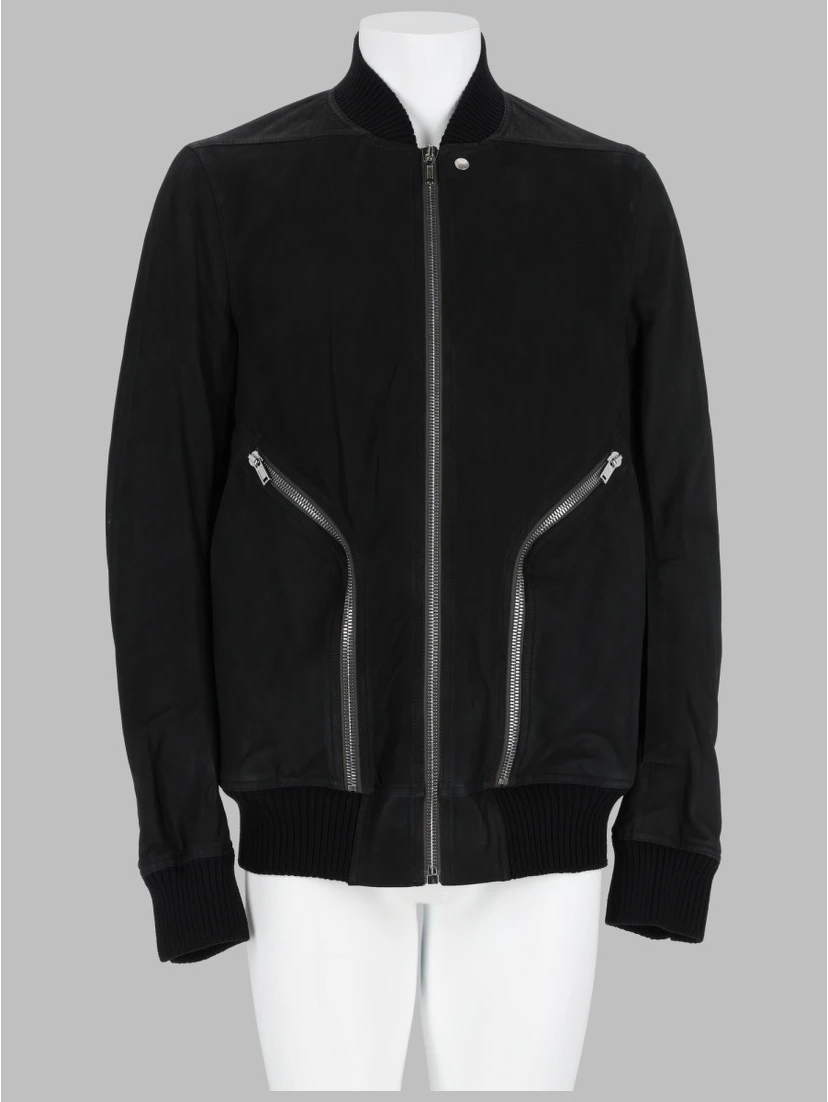 BOMBER IN PELLE "HEIZER FLIGHT"