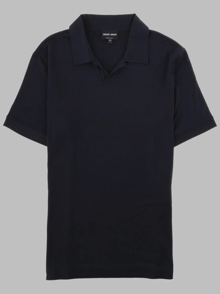 POLO IN JERSEY DI VISCOSA STRETCH