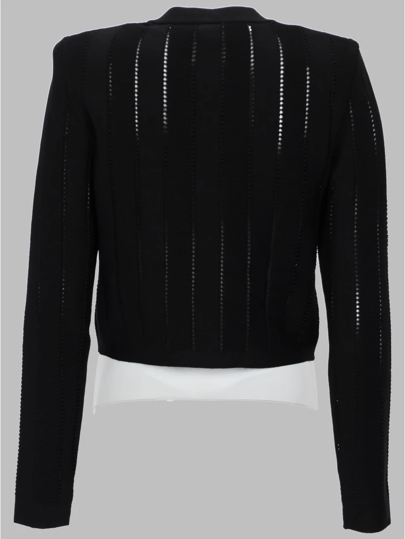 CARDIGAN CORTO IN MAGLIA