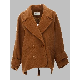 CAPPOTTO CORTO DOPPIOPETTO IN LANA