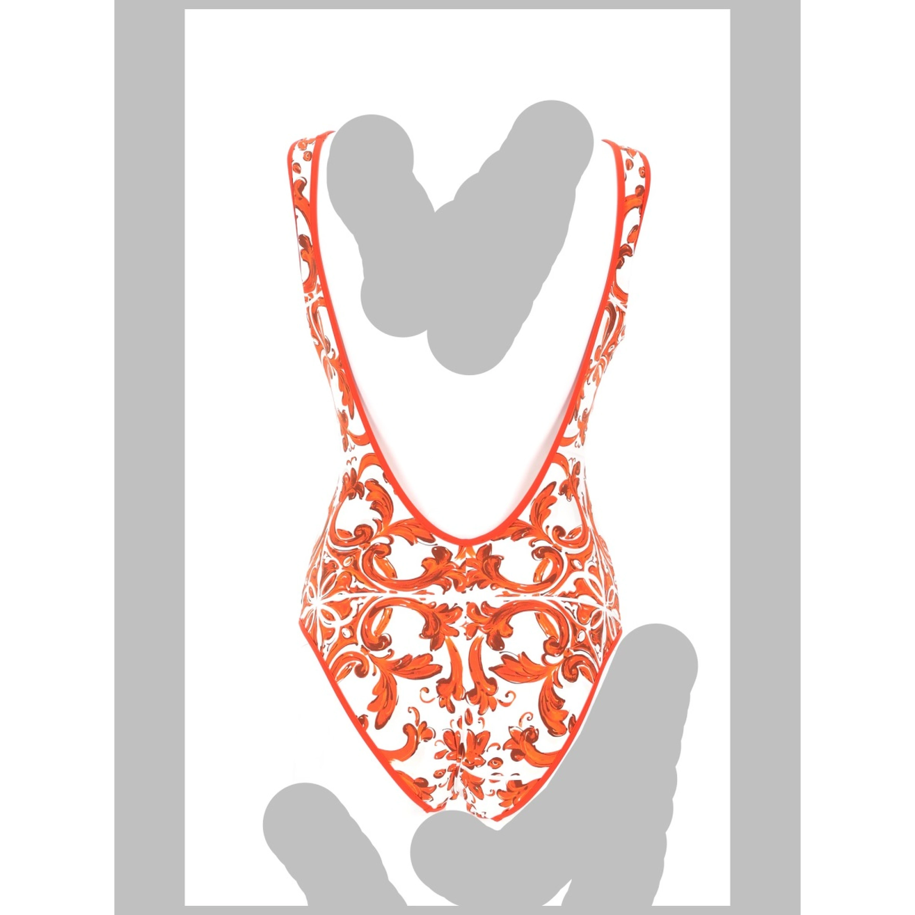 COSTUME INTERO STAMPA MAIOLICA