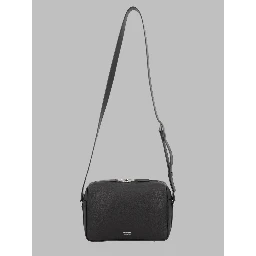 BORSA A TRACOLLA IN PELLE MARTELLATA