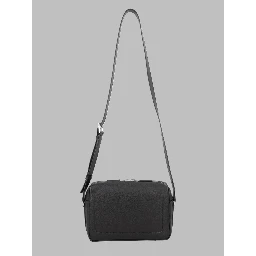 BORSA A TRACOLLA IN PELLE MARTELLATA