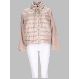 GIACCA "RESORT" IN FLANELLA E NYLON