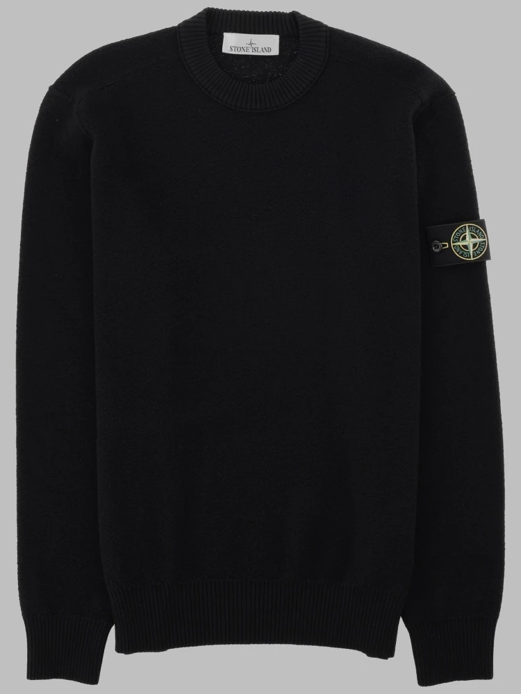 MAGLIA IN LANA A COSTINE