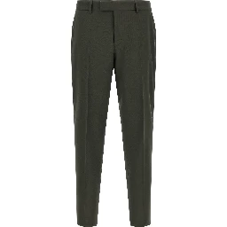 Bicolor Virgin Wool Pants