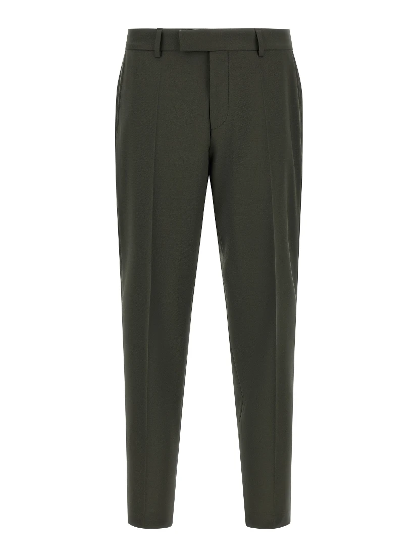 Bicolor Virgin Wool Pants