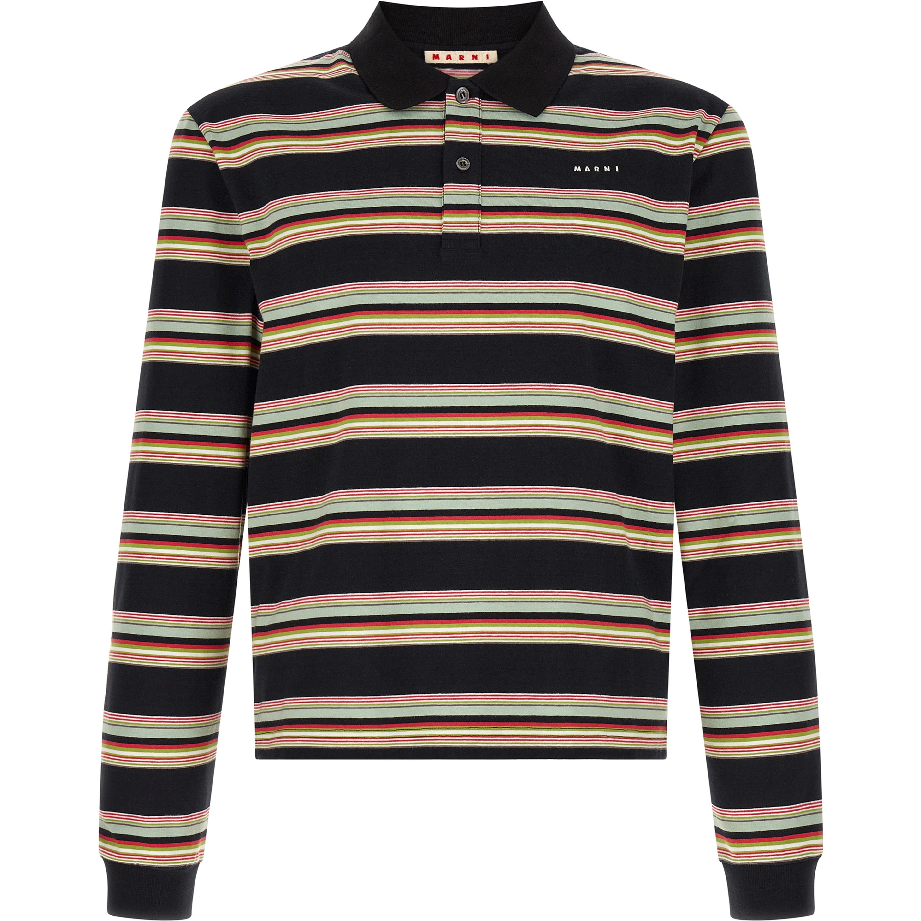 Multicolor Cotton Polo Shirt