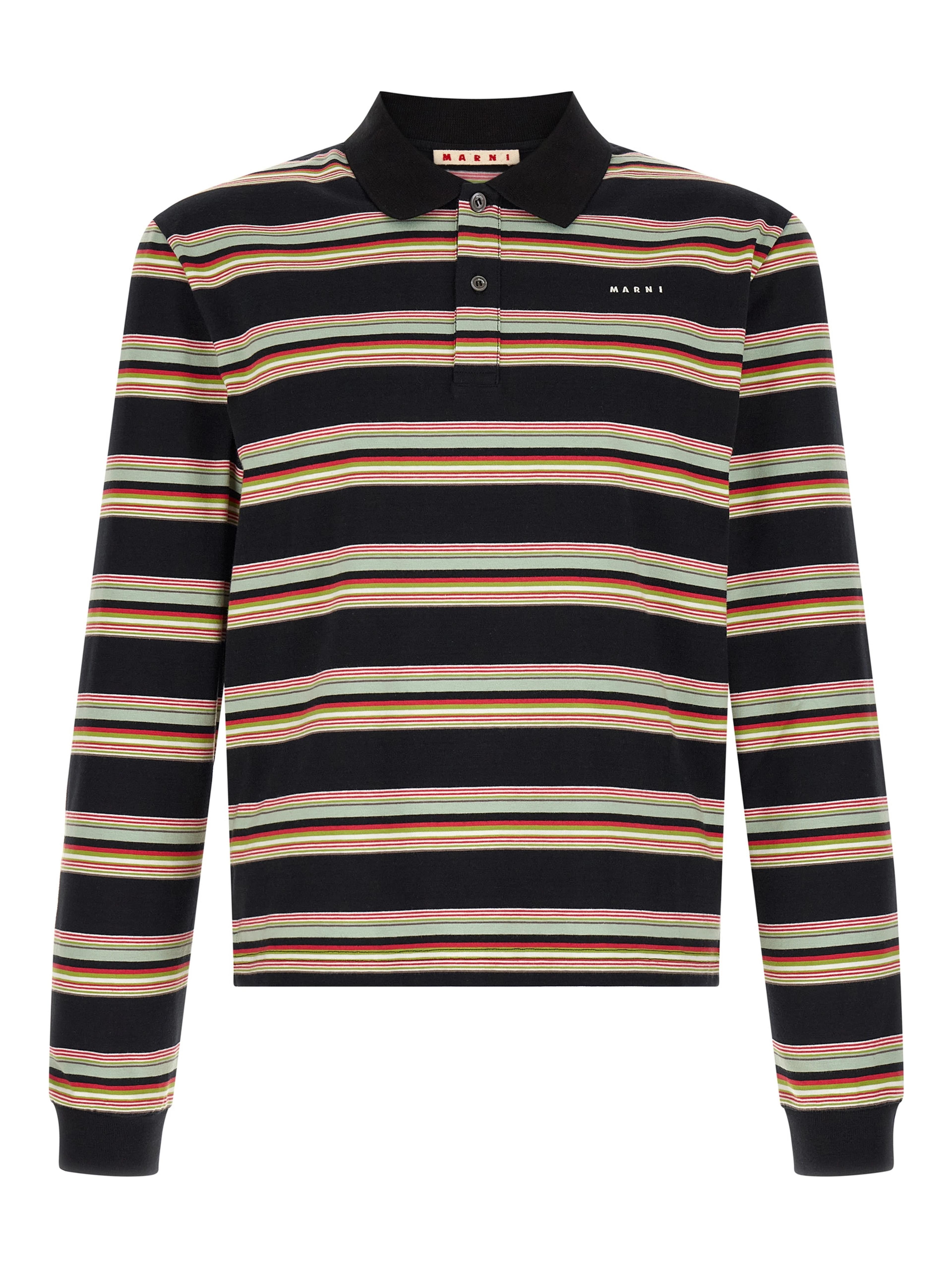 Multicolor Cotton Polo Shirt