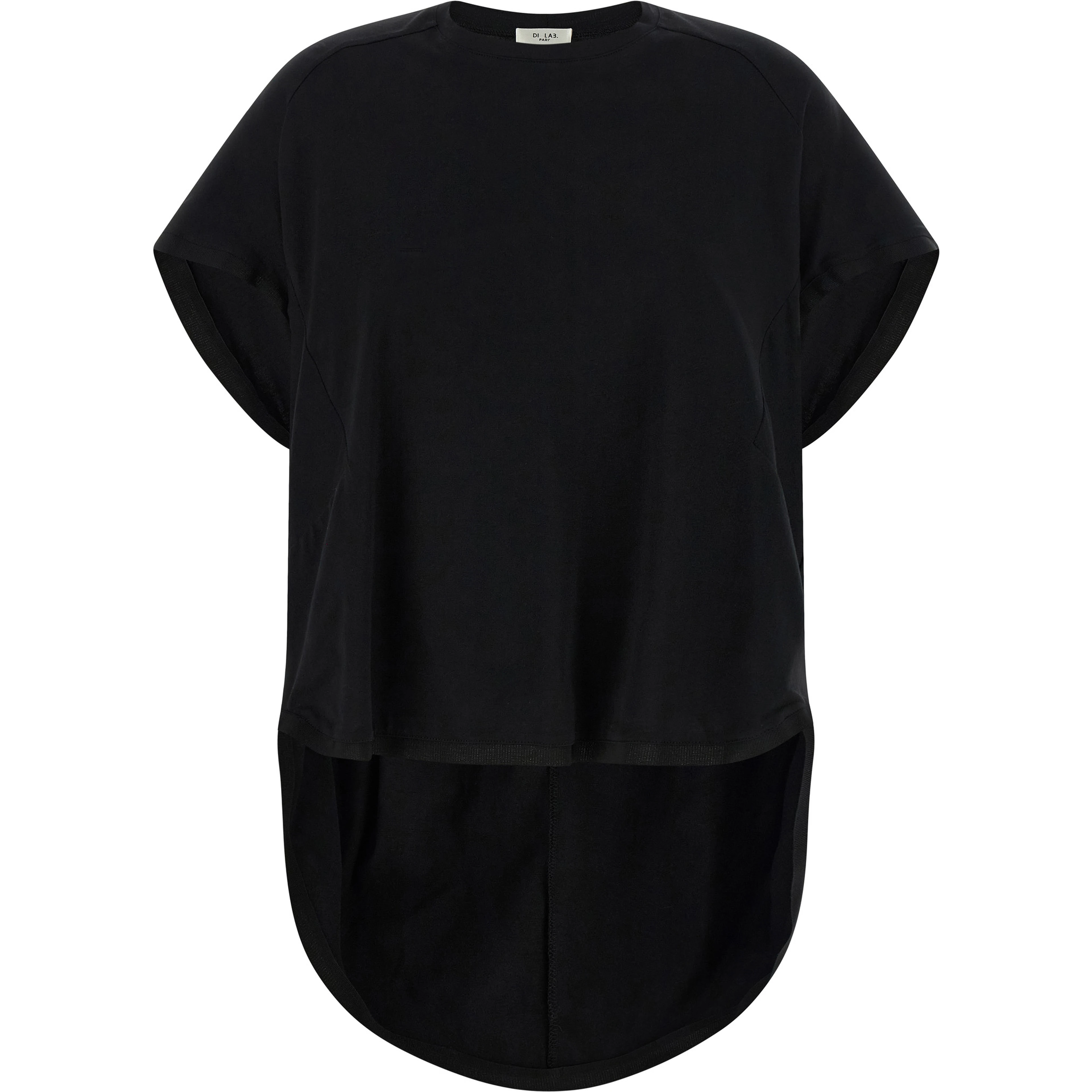 Black Cotton T-Shirt
