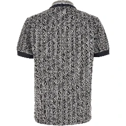 Gray Polyester Polo Shirt