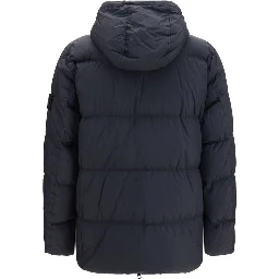 Blue Goose Down Full-Length Jacket