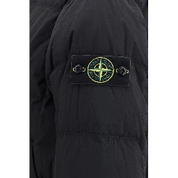 Black Goose Down Full-Length Jacket