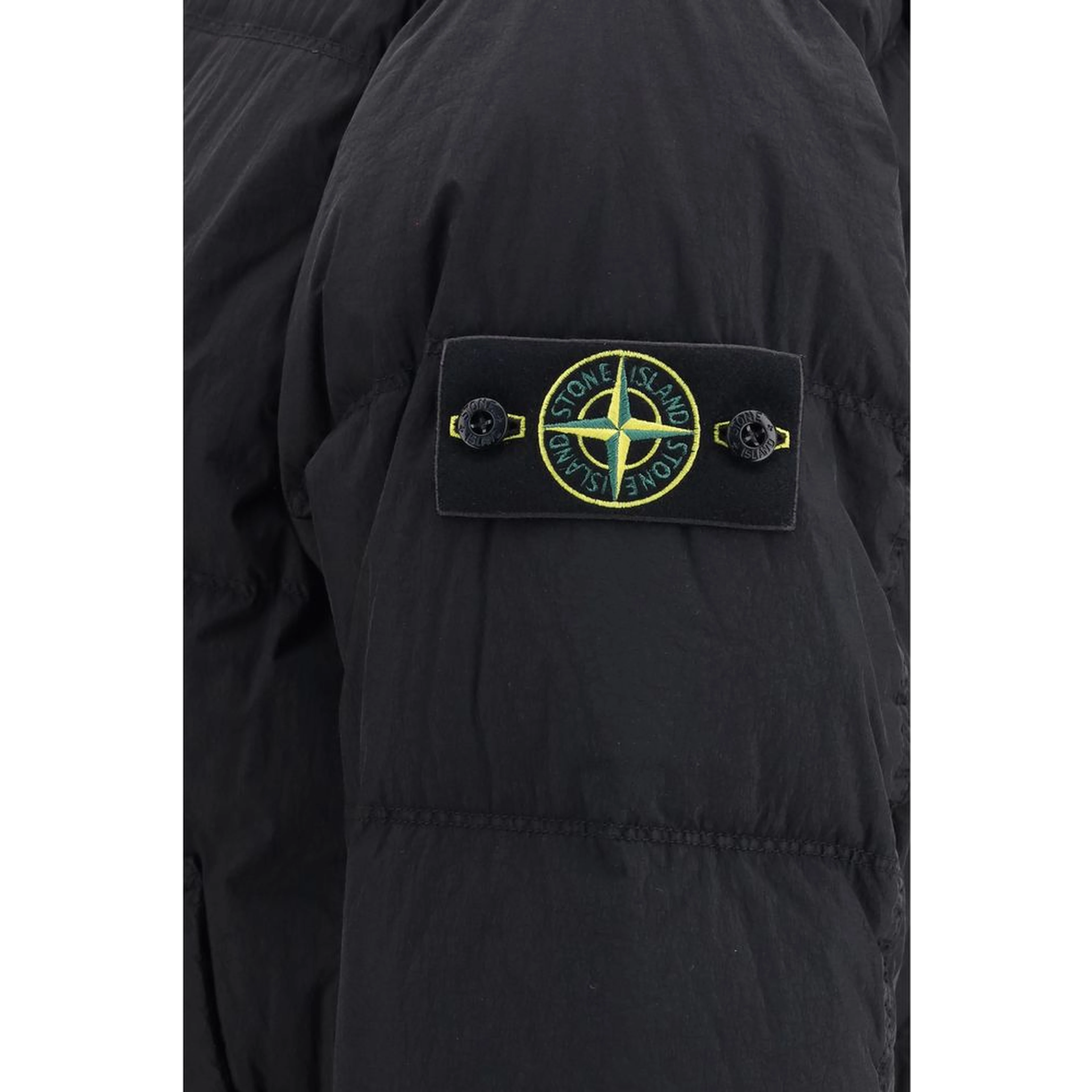Black Goose Down Full-Length Jacket
