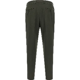 Bicolor Virgin Wool Pants