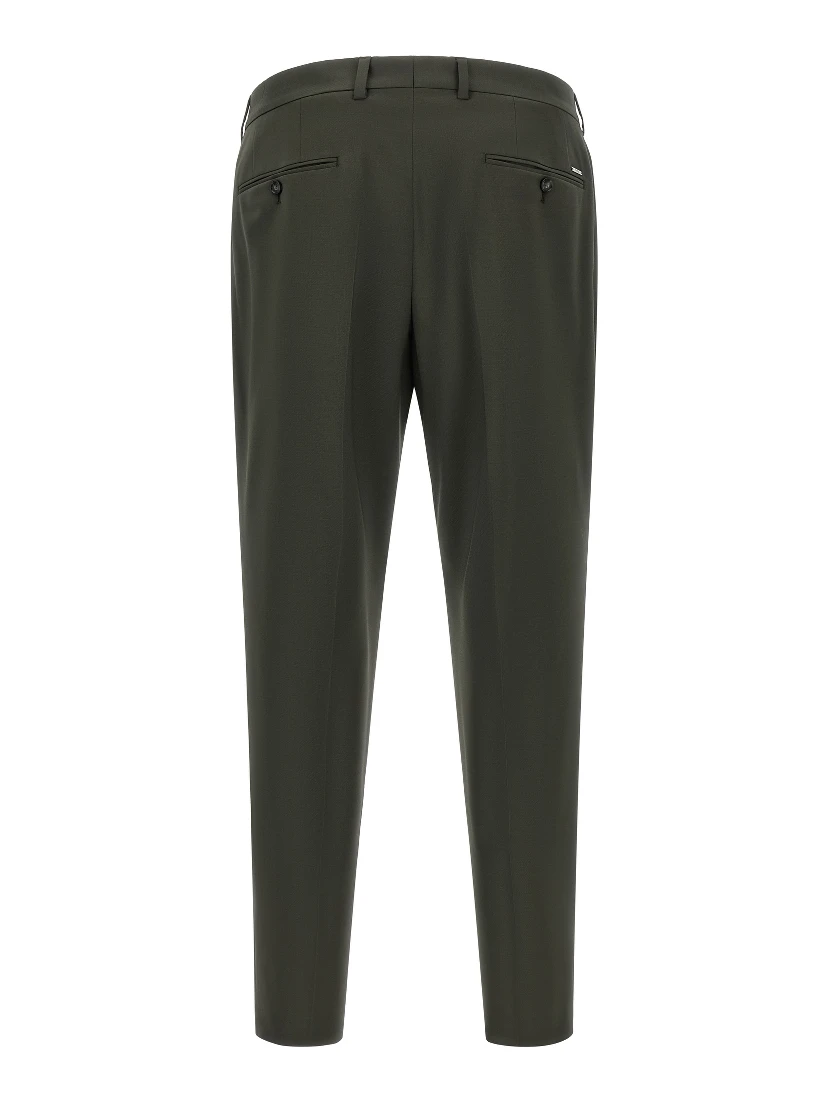 Bicolor Virgin Wool Pants