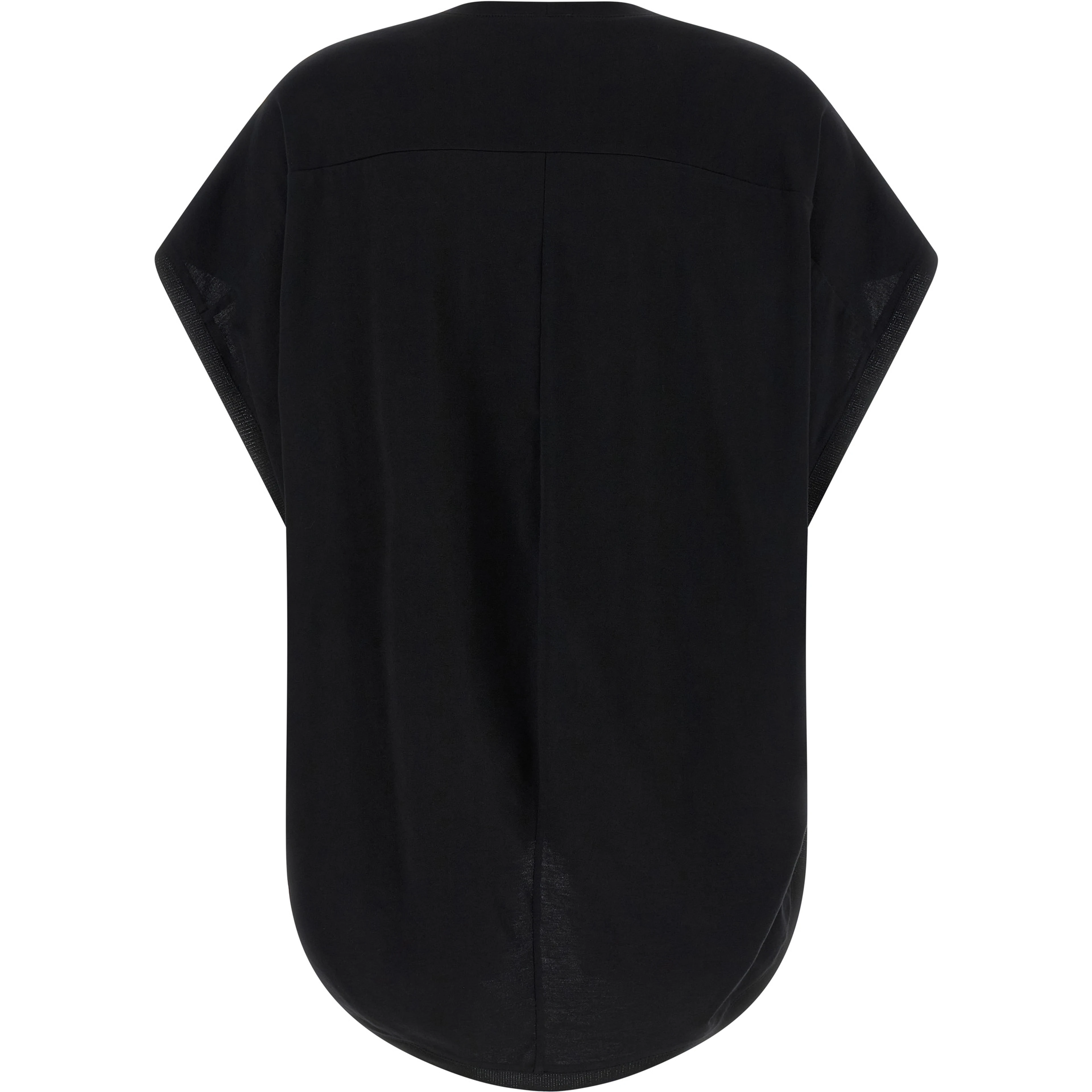 Black Cotton T-Shirt