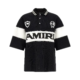 Bicolor Cotton Polo Shirt