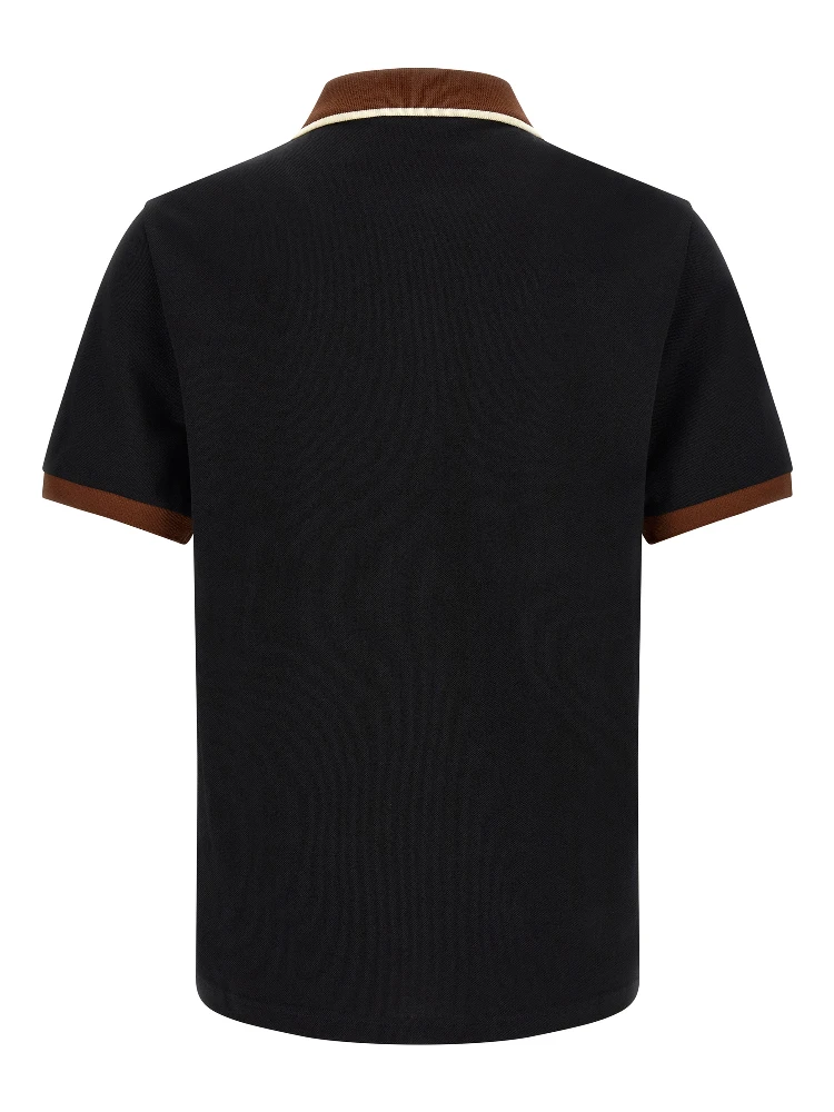 Black Cotton Polo Shirt alternative
