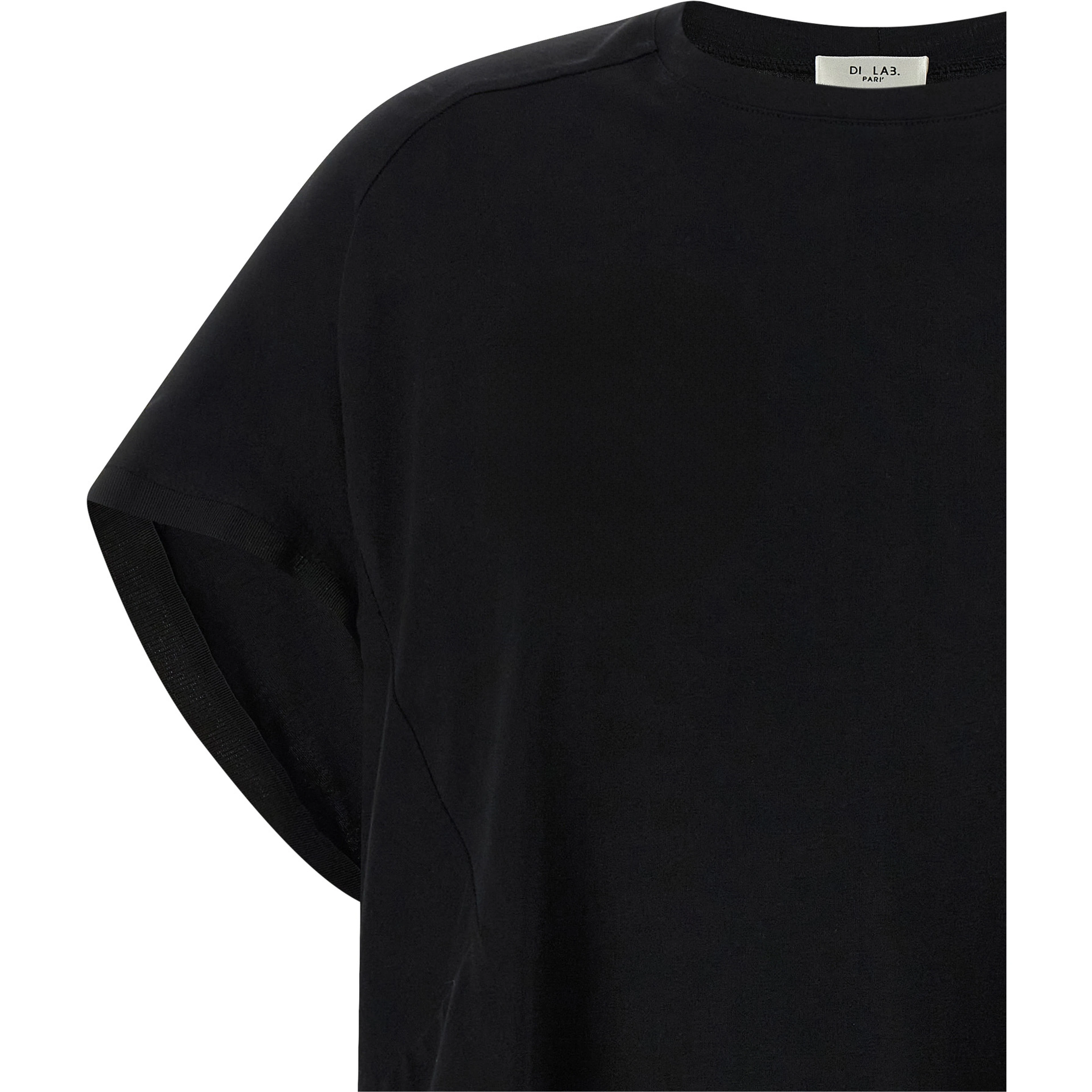 Black Cotton T-Shirt