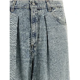 Blue Cotton Jeans Denim