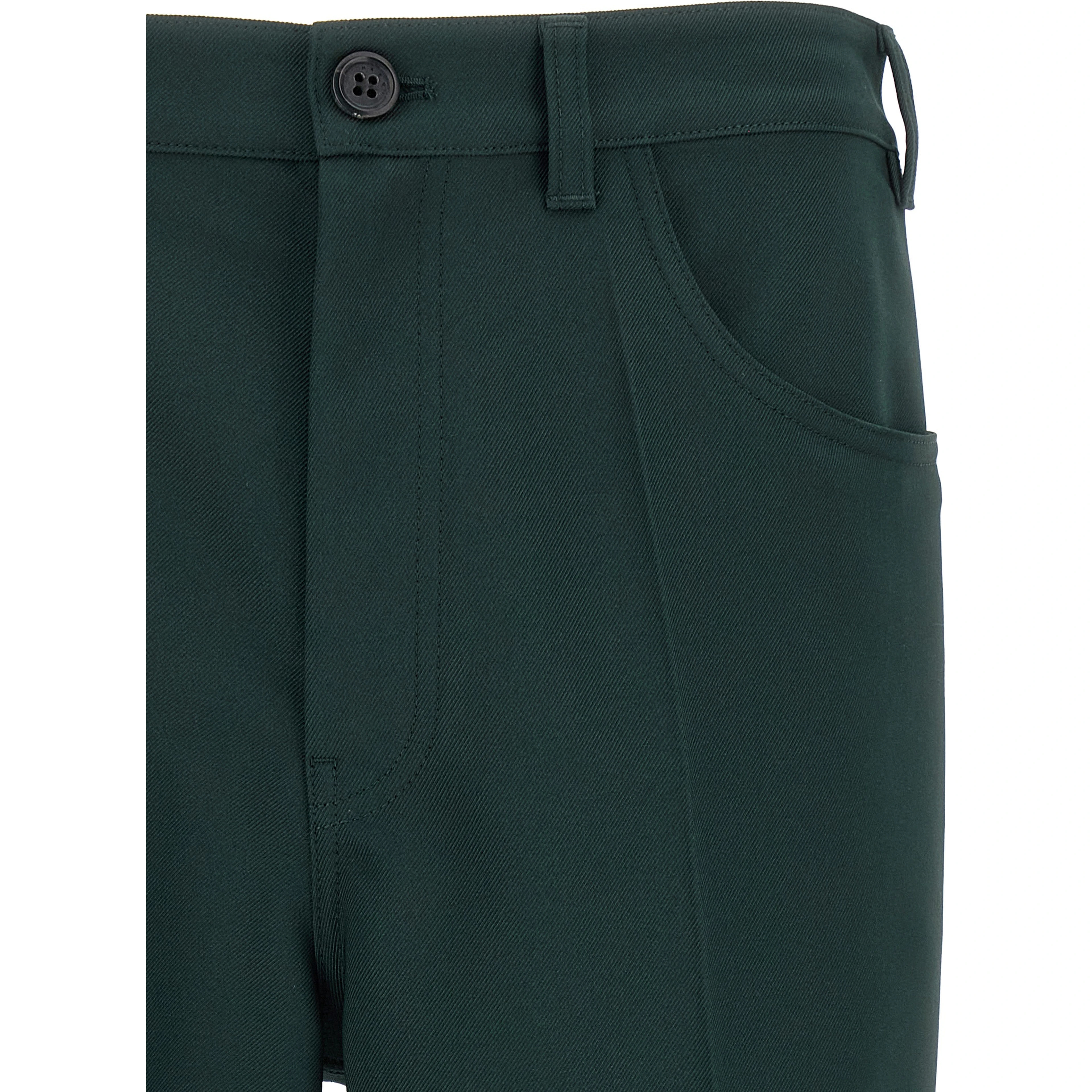 Bicolor Polyester Pants