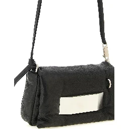 Black Lamb Leather Clutch Bag