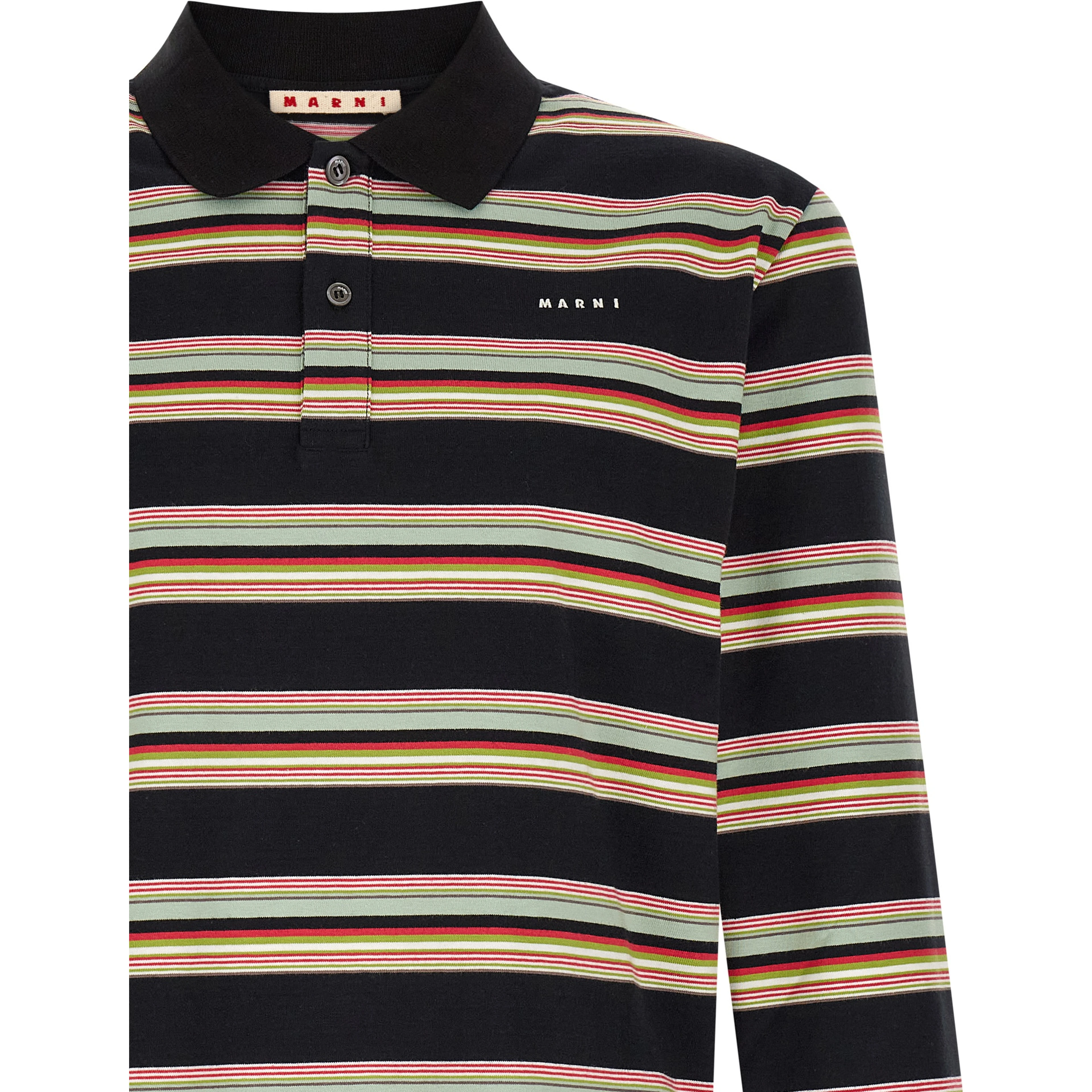 Multicolor Cotton Polo Shirt