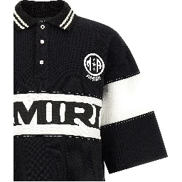 Bicolor Cotton Polo Shirt