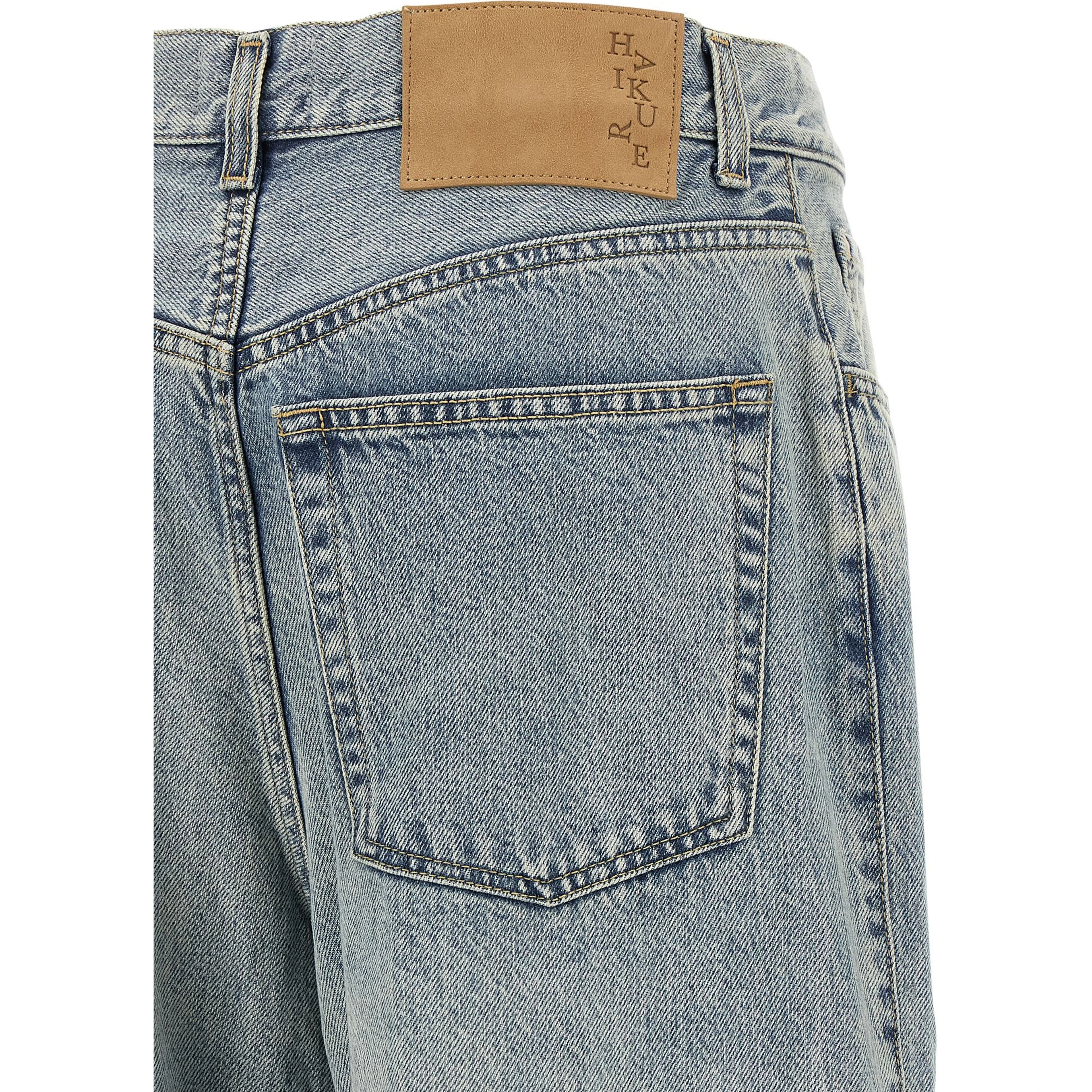 Blue Cotton Jeans Denim
