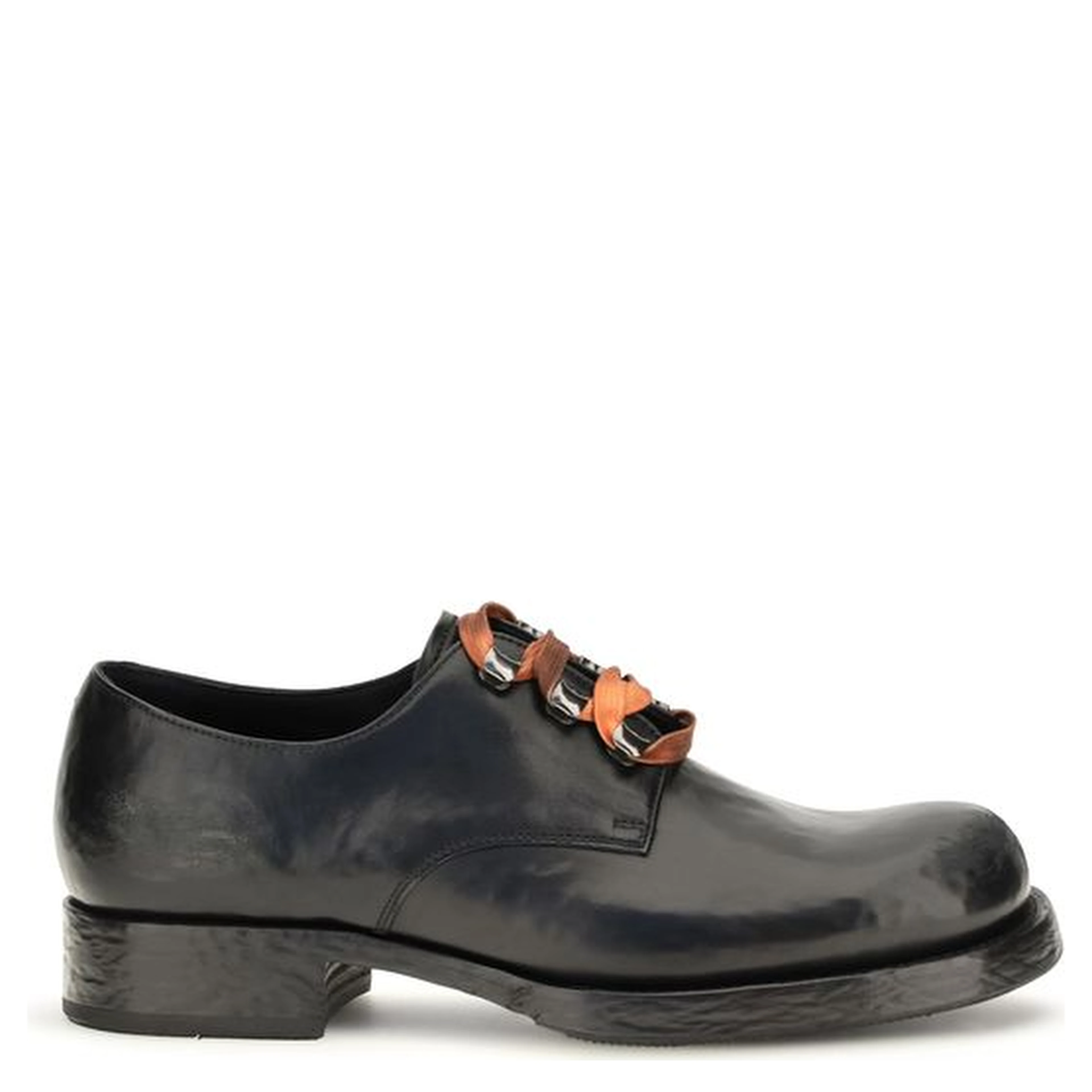 Black Calf Leather Bos Taurus Oxfords And Derbies