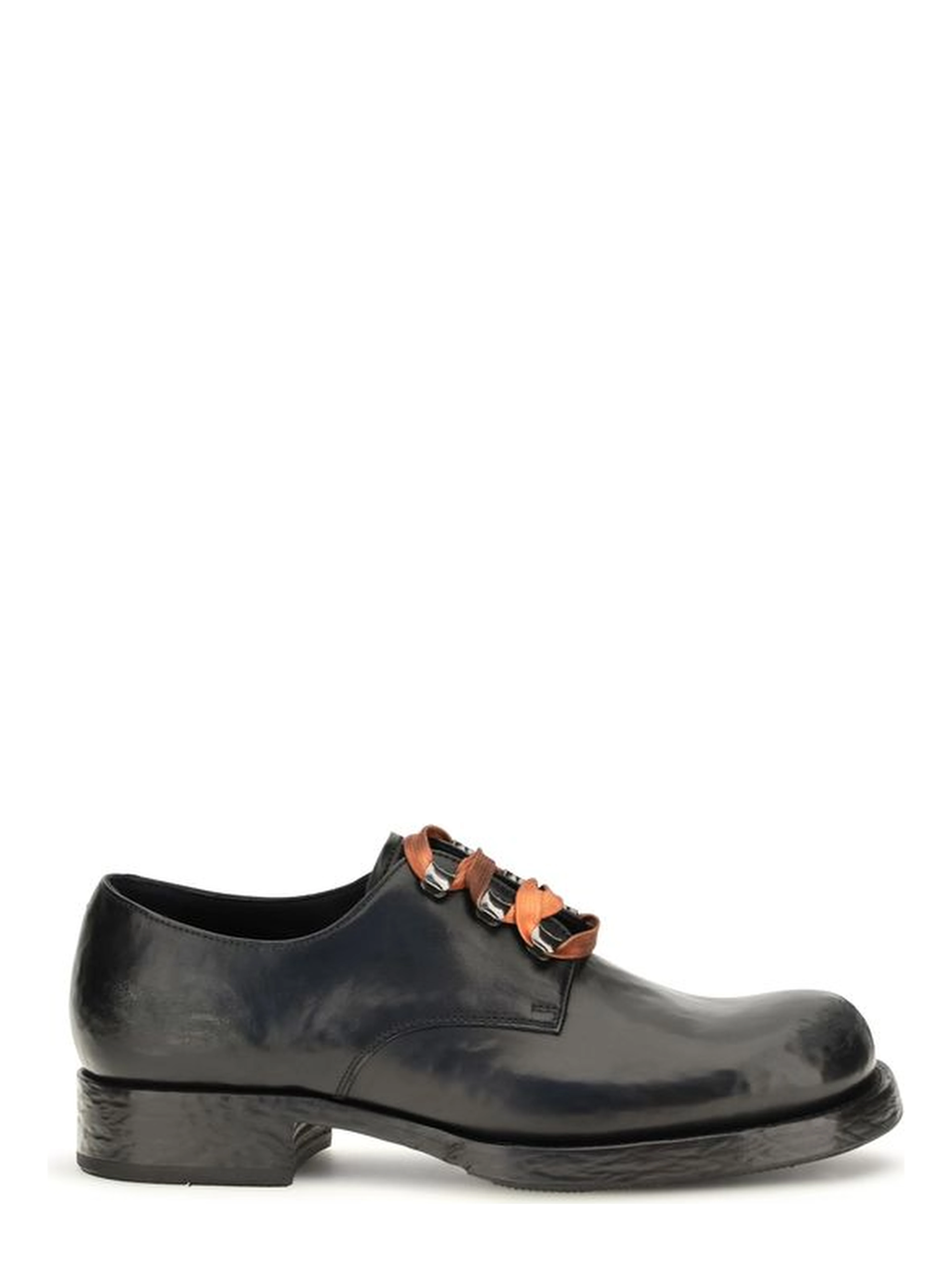 Black Calf Leather Bos Taurus Oxfords And Derbies