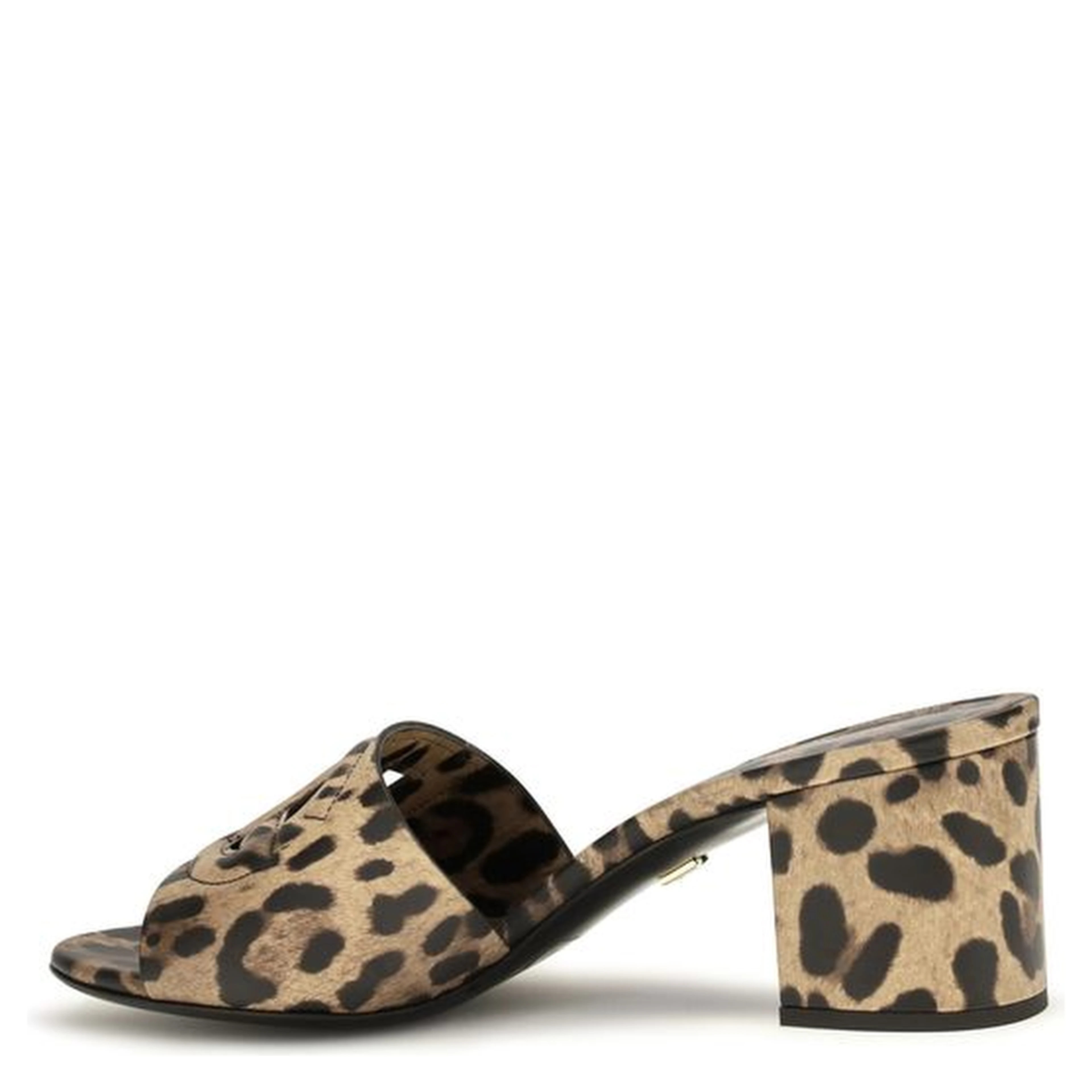 Beige Calf Leather Bos Taurus Mules