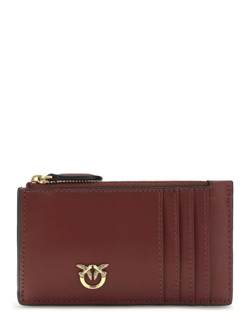 Bordeaux Calf Leather Bos Taurus Wallet