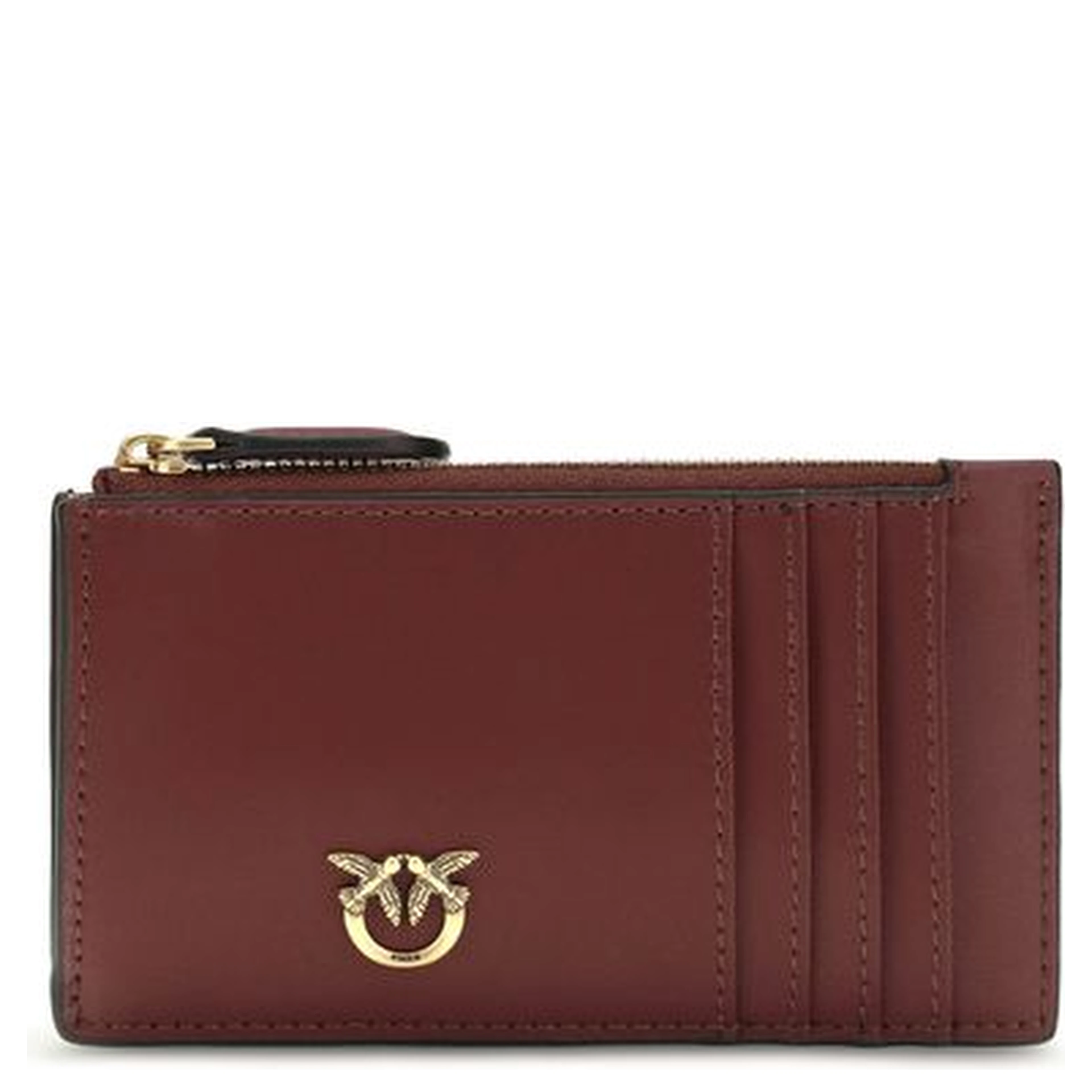 Bordeaux Calf Leather Bos Taurus Wallet